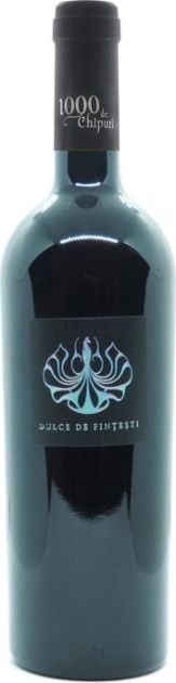 Vin  roşu dulce - Dulce de Fintesti 2018, 0.75L, 1000 de Chipuri
